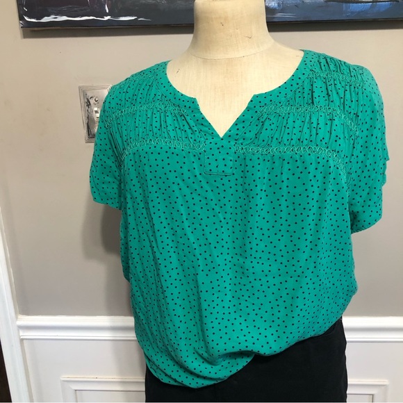 Casual Short Sleeve Blouse - Picture 3 of 8